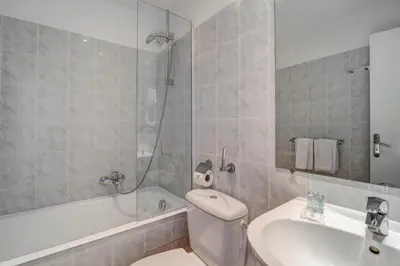 Salle de bains dans l'établissement Hotel Monterosa - Astotel
