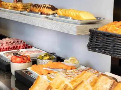 Nourriture dans l'hôtel ou à proximité