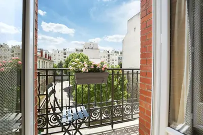 Balcon ou terrasse dans l'établissement YAYS Paris Zola by Numa