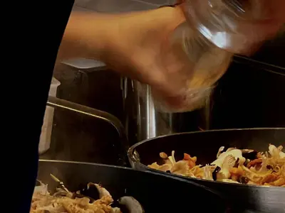 Nourriture dans l'hôtel ou à proximité