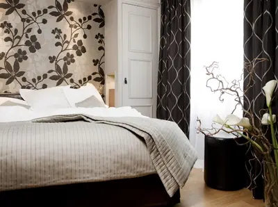 Un ou plusieurs lits dans un hébergement de l'établissement Le Mathurin Hotel & Spa