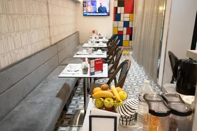 Nourriture dans l'hôtel ou à proximité