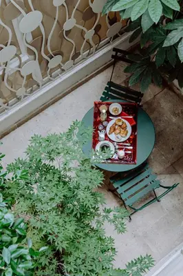 Nourriture dans l'hôtel ou à proximité