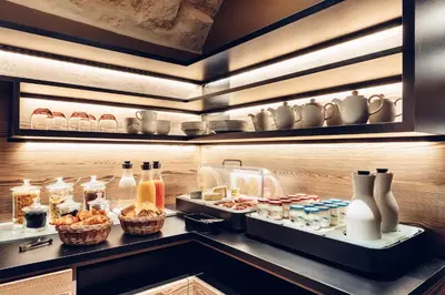 Nourriture dans l'hôtel ou à proximité