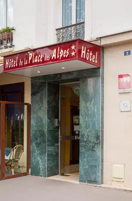Plan de l'établissement Hôtel de la Place des Alpes