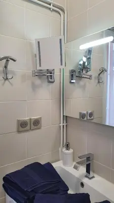 Salle de bains dans l'établissement Bernardo 42 Galande