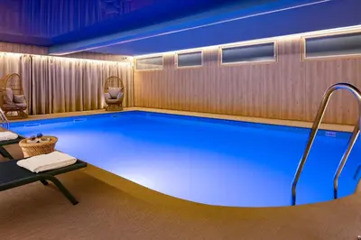 Piscine de l'établissement Hotel Residence Europe & Spa ou située à proximité