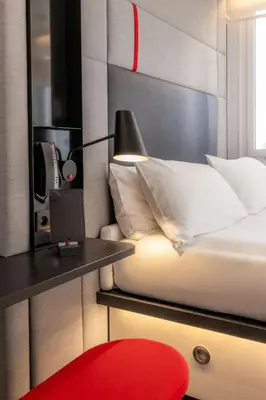 Un ou plusieurs lits dans un hébergement de l'établissement citizenM Paris Gare de Lyon