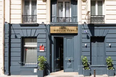 Façade ou entrée de l'établissement Hôtel Moulin Vert