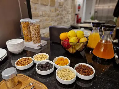Nourriture dans l'hôtel ou à proximité