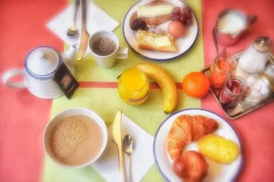 Nourriture dans l'hôtel ou à proximité