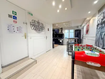 Cuisine ou kitchenette dans l'établissement UrbanFlat 41 - Disneyland in Paris - Montorgueil