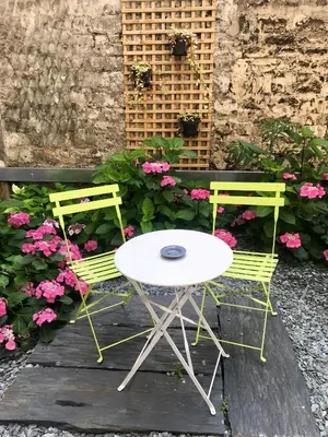 Jardin de l'établissement Excelsior Batignolles