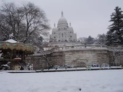 L'établissement Luxelthe en hiver