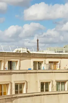 Balcon ou terrasse dans l'établissement Hôtel Orchidée