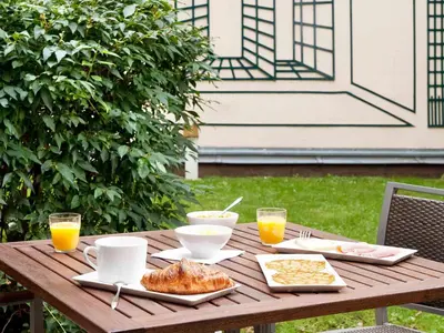 Nourriture dans l'hôtel ou à proximité