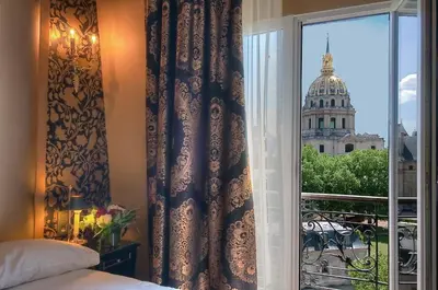 Un ou plusieurs lits dans un hébergement de l'établissement Hotel de L'Empereur by Malone