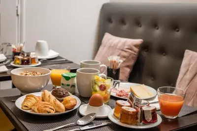Nourriture dans l'hôtel ou à proximité