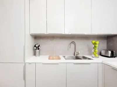 Cuisine ou kitchenette dans l'établissement LivinParis - Luxury AC 4 Bedrooms Opera Lafayette II
