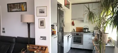 Cuisine ou kitchenette dans l'établissement Eiffel seightseing