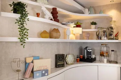 Cuisine ou kitchenette dans l'établissement Hotel Chavanel