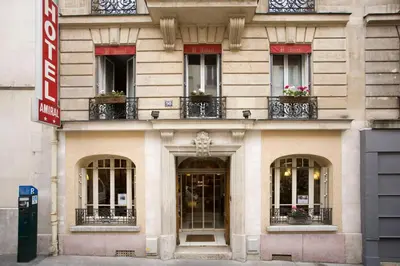 Façade ou entrée de l'établissement Hôtel L'Amiral