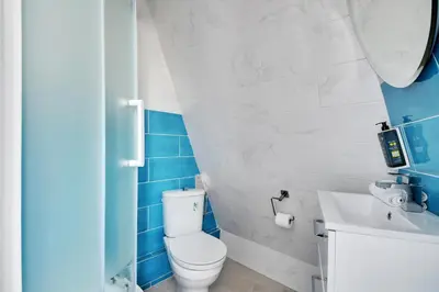 Salle de bains dans l'établissement Altona