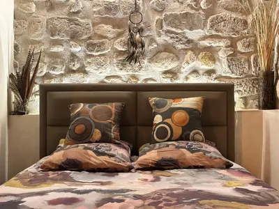 Un ou plusieurs lits dans un hébergement de l'établissement Studio design Kenzo -Bed Premium accommodation short breaks