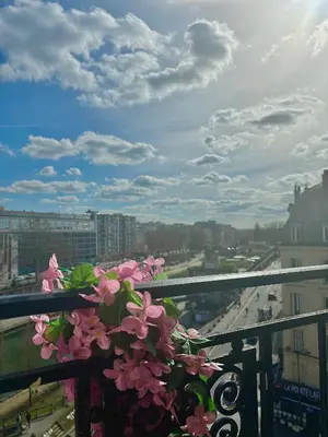 Balcon ou terrasse dans l'établissement Peace & Love Hostel