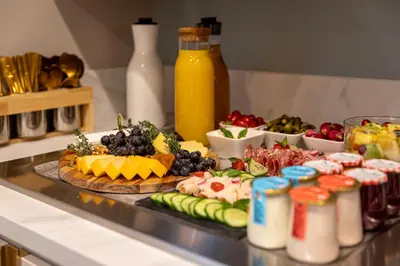 Nourriture dans l'hôtel ou à proximité