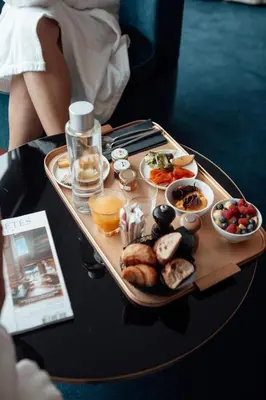 Nourriture dans l'hôtel ou à proximité
