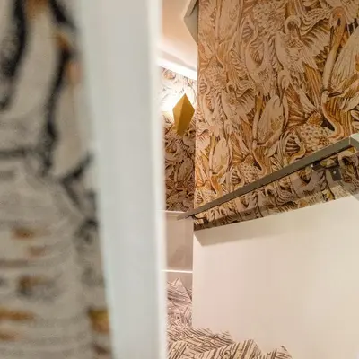Salle de bains dans l'établissement Hotel Paradis