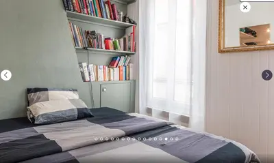 Un ou plusieurs lits dans un hébergement de l'établissement Appartement type loft