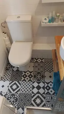 Salle de bains dans l'établissement Appartement type loft