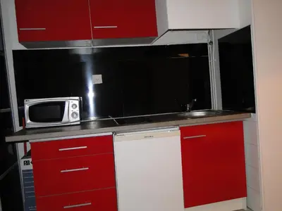 Cuisine ou kitchenette dans l'établissement Appartement ENTRE TROCADERO et CHAMPS ELYSES