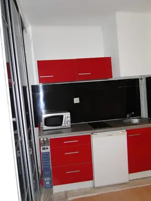 Cuisine ou kitchenette dans l'établissement Appartement ENTRE TROCADERO et CHAMPS ELYSES