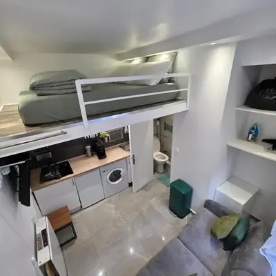 Studio cosy avec mezzanine