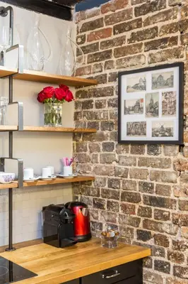 Cuisine ou kitchenette dans l'établissement Ateliers de Montmartre ADM