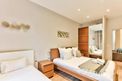 Un ou plusieurs lits dans un hébergement de l'établissement 57-LUXURY PARISIEN HOME SEBASTOPOL 1 (2G)