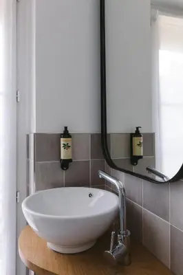 Salle de bains dans l'établissement Le Petit Cosy Hôtel
