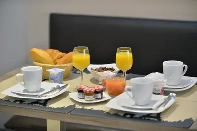 Nourriture dans l'hôtel ou à proximité