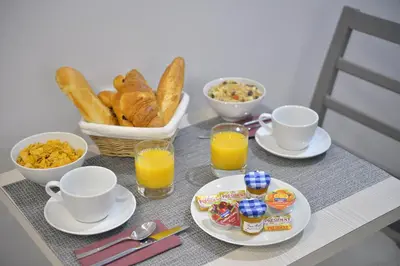Nourriture dans l'hôtel ou à proximité