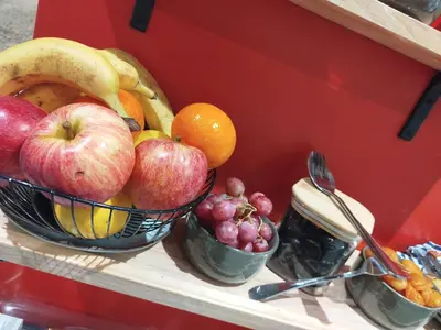 Nourriture dans l'hôtel ou à proximité