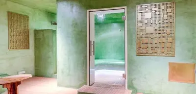 Salle de bains dans l'établissement Hôtel La Nouvelle République & Hammam