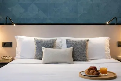 Un ou plusieurs lits dans un hébergement de l'établissement Best Western Plus Opéra Batignolles