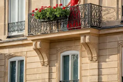 Balcon ou terrasse dans l'établissement Best Western Plus Opéra Batignolles