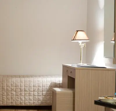 Coin salon dans l'établissement Hôtel Lebron