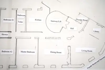 Plan de l'établissement Haussmann 168