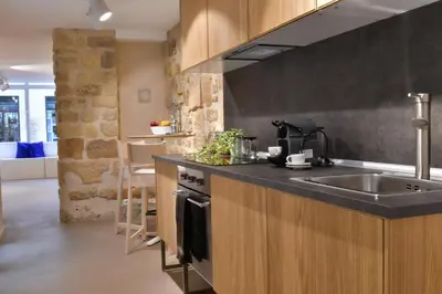Cuisine ou kitchenette dans l'établissement My Story Up