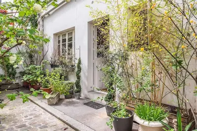 Jardin de l'établissement Maison Nomade Paris - MaisonNomadeChic